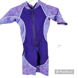 Tuga High Tide 1-Piece Purple Long Sleeve Rashguard NWT Infant Size 6-12 Months